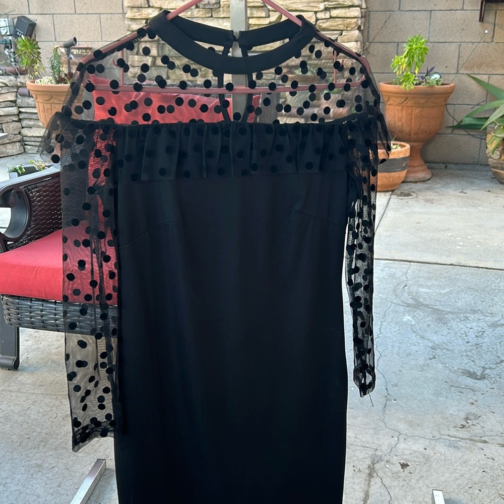 Blooming Jelly woman’s black dress